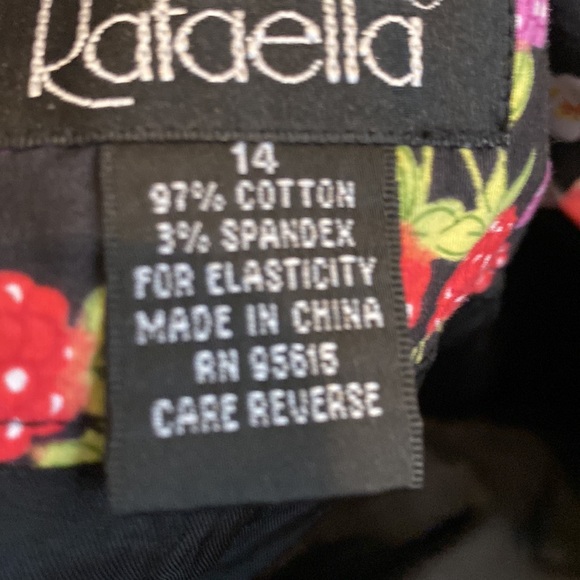 Fruit print cotton skirt - Picture 2 of 3